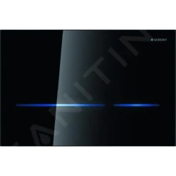 Geberit Sigma80 - Bedieningsplaat, Touch Free, Dual Flush Spoeling, Netvoeding, Zwart Glas 116.092.SG.1