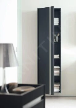 Duravit Ketho - Hoge Kast 1800x400x360 Mm, Links, Glanzend Wit KT1255L2222 -Badkamer Luxe c5975921a247c7427e1b06c5