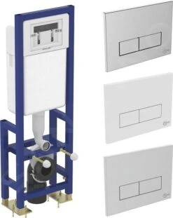 Ideal Standard Bedieningsplaten - Ideal System Mechanisch Bedieningspaneel, Wit W3708AC -Badkamer Luxe c627c98b601d79e1600dd91c