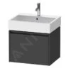 Duravit Ketho.2 - Wastafelkast 440x584x460 Mm, 1 Lade, Grafiet Mat K25075049490000