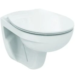 Ideal Standard Eurovit - Hangend Toilet, Wit V390601 -Badkamer Luxe c69739732fcca8027bdb5be7