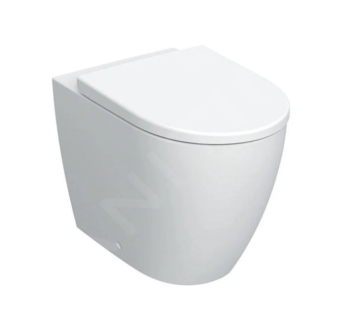 Geberit ICon - Staand Toilet Met SoftClose Wc-zitting, Horizontale Afvoer, Rimfree, Wit 502.383.JT.1 1 Geberit ICon - Staand Toilet Met SoftClose Wc-zitting, Horizontale Afvoer, Rimfree, Wit 502.383.JT.1