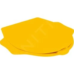 Geberit Bambini - Kinder Wc Bril Met Ondersteunende Functie, Met Softclose, Geel 573367000