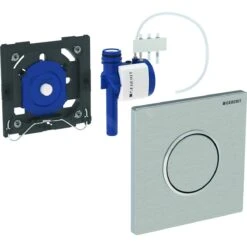 Geberit Sigma10 - Urinoirsturing Pneumatisch, Bedieningsplaat 10, RVS Look 116.015.SN.1 -Badkamer Luxe c6f3b62efff751ff5331ef32