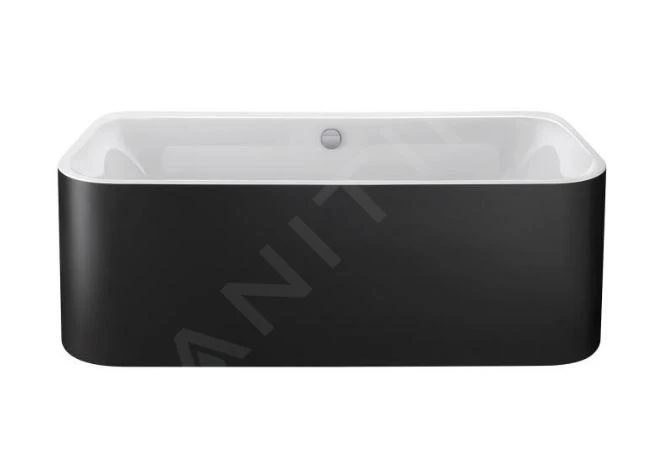 Duravit Happy D.2 Plus - Vrijstaand Bad, 1800x800 Mm, Wit/graphit Super Matt 700453800000000 1 Duravit Happy D.2 Plus - Vrijstaand Bad, 1800x800 Mm, Wit/graphit Super Matt 700453800000000