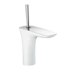 Hansgrohe PuraVida - Wastafelkraan 110 Met Waste, Wit/chroom 15074400