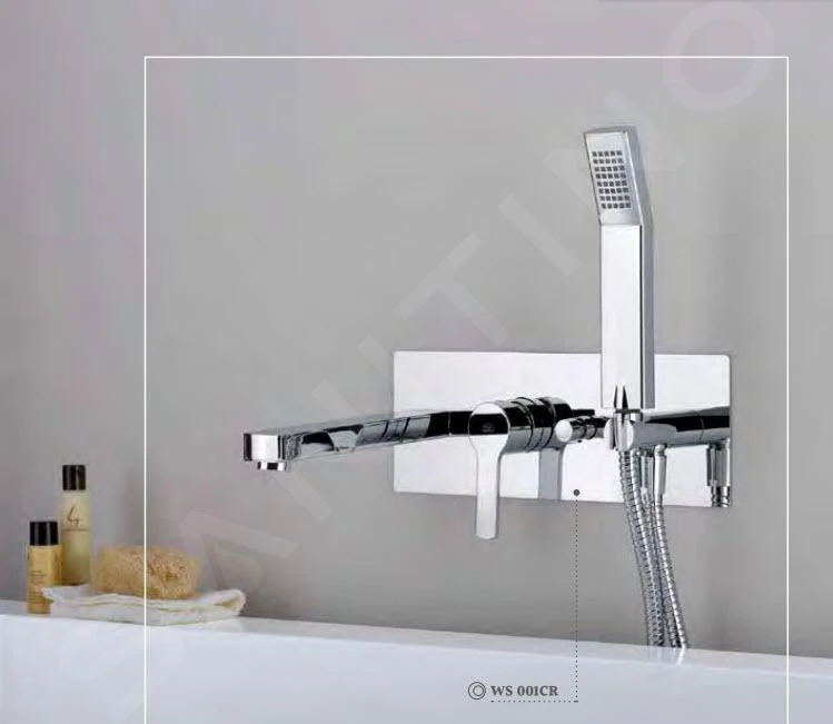 Paffoni West - Inbouw Badkraan Met Accessoires En Inbouwdeel, Chroom WS001CR 3 Paffoni West - Inbouw Badkraan Met Accessoires En Inbouwdeel, Chroom WS001CR - Afbeelding 3