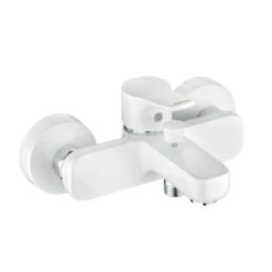 Kludi Pure&Easy - Badkraan, Chroom/wit 376819165