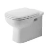 Duravit D-Code - Staande Closet, Afvoer Naar Achter, Met HygieneGlaze, Alpine Wit 21150920002
