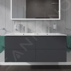 Duravit L-Cube - Wastafelonderkast 550x1290x481 Mm, 4 Laden, Grafiet Mat LC625904949 9 Duravit L-Cube - Wastafelonderkast 550x1290x481 Mm, 4 Laden, Grafiet Mat LC625904949 -Badkamer Luxe c9deb5ecf1067afec2812ace