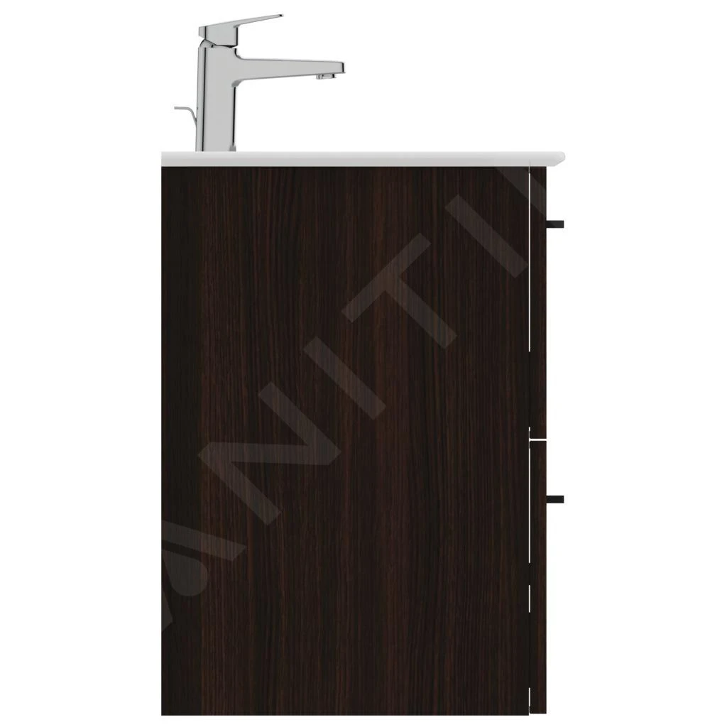 Ideal Standard I.Life A - Wastafelonderkast, 600x440x630 Mm, 2 Laden, Coffee Eiken T5255NW 5 Ideal Standard I.Life A - Wastafelonderkast, 600x440x630 Mm, 2 Laden, Coffee Eiken T5255NW - Afbeelding 5