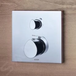 Axor Starck Organic - Afdekset Voor Thermostaat Met Met Stopkraan, 1 Functie, Chroom 12715000 -Badkamer Luxe ca450041e2777dd303efef05