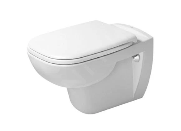 Geberit Duofix - Toiletset Met Sigma01 Bedieningsplaat, Glanzend Chroom + Duravit D-Code Hangend Toilet En Wc Bril, Rimless, SoftClose 111.300.00.5 NH2 3 Geberit Duofix - Toiletset Met Sigma01 Bedieningsplaat, Glanzend Chroom + Duravit D-Code Hangend Toilet En Wc Bril, Rimless, SoftClose 111.300.00.5 NH2 - Afbeelding 3