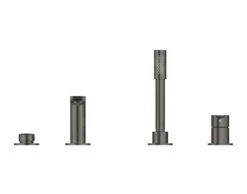 Grohe Lineare - Badrandcombinatie, 4-gats Installatie, Geborsteld Hard Graphite 19577AL1 8 Grohe Lineare - Badrandcombinatie, 4-gats Installatie, Geborsteld Hard Graphite 19577AL1 -Badkamer Luxe cac542d49aa045b80eb5bc1a