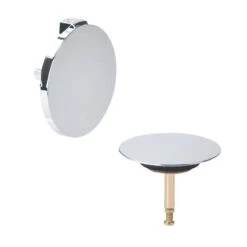 Villeroy & Boch Toebehoren - Verlengde Afvoer- En Overloopcombinatie, Chroom U90950461