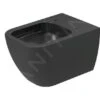 Duravit Happy D.2 - Hangend Toilet, Rimless, WonderGliss, Antracit 22220989001