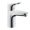 Hansgrohe Focus - Wastafelkraan 100 CoolStart, Zonder Afvoergarnituur, Chroom 31509000