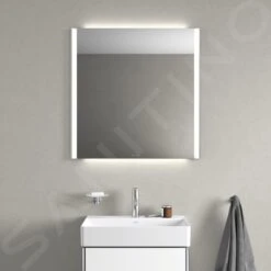 Duravit XSquare - Spiegel 800x800 Mm, Met LED-verlichting En Verwarming XS7012000000000 -Badkamer Luxe cc8a40a54b87656ec3d5e311