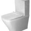 Duravit DuraStyle - Duoblokpot, Met WonderGliss, Wit 21550900001