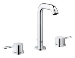 Grohe Essence - 3-gats Wastafelkraan M, Chroom 20296001