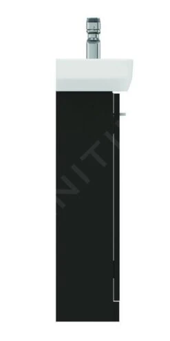 Ideal Standard I.Life S - Wastafelonderkast, 410x740x205 Mm, 1 Deur, Mat Carbon Grijs T5005NV -Badkamer Luxe cd0fee6e4a5d007e1f836920