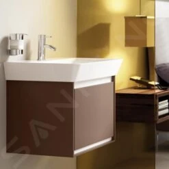 Ideal Standard Connect Air - Wastafelonderkast Cube 500 Mm, Mat Bruin/mat Lichtbruin E0842VY -Badkamer Luxe cd20da544e41d11a11ba9ebf