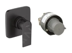 Hansgrohe Vernis Shape - Inbouw Douchekraan, Met Inbouwdeel, Mat Zwart 71662670 -Badkamer Luxe cd260e7394847b7f8787a8b6