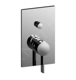 Paffoni Rock - Inbouw Douchekraan Met Inbouwdeel, Voor 2 Functies, Chroom RO015CR