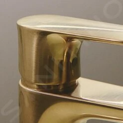 Ideal Standard Connect Air - Wastafelkraan, Brushed Gold A7024A2 -Badkamer Luxe ce37baa6bda936c76c7e1cef 3
