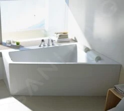 Duravit Paiova - Asymmetrisch Bad, 1800x1400 Mm, Met Paneel, Rechts, Wit 700269000000000 -Badkamer Luxe ce9f61f66085034651150b2d