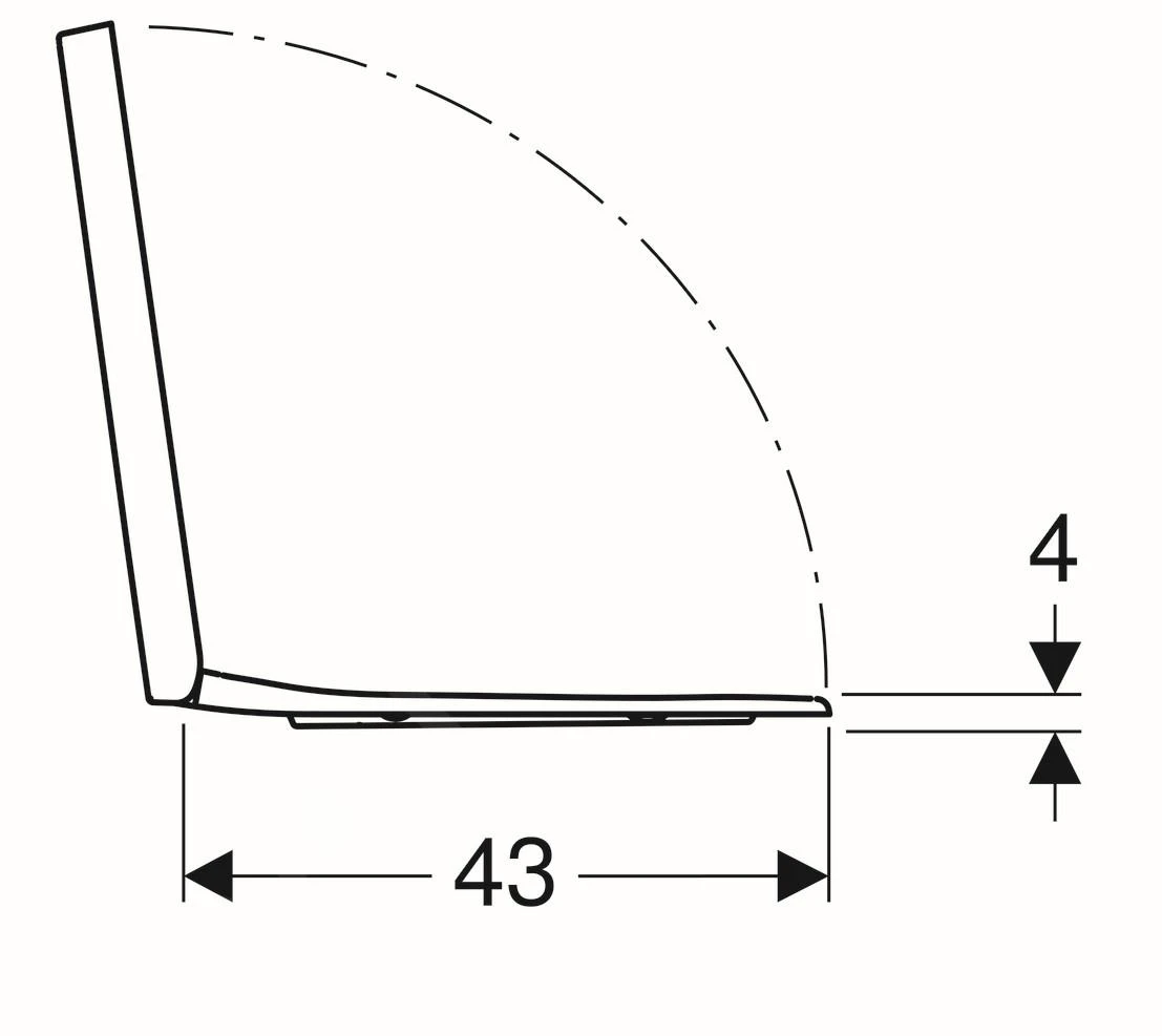 Geberit Selnova Square - WC-zitting, Duroplast, SoftClose, Wit 501.556.01.1 4 Geberit Selnova Square - WC-zitting, Duroplast, SoftClose, Wit 501.556.01.1 - Afbeelding 4