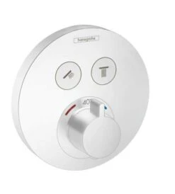 Hansgrohe Shower Select - Afdekset Voor Thermostaat Voor 2 Functies, Mat Wit 15743700