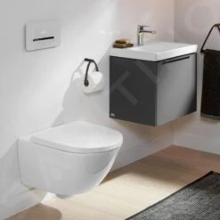 Villeroy & Boch Subway 3.0 - Hangend Toilet Met Wc-bril SoftClosing, TwistFlush, CeramicPlus, Alpine Wit 4670TSR1 -Badkamer Luxe d0143502b30d2c2a59dc0b1b 5