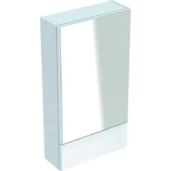 Geberit Selnova Square - Spiegelkast 850x470x176 Mm, 2 Deuren, Glanzend Wit 500.156.01.1