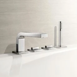 Keuco Edition 11 - Badrandkraan, 4-gats, Chroom 51130010200 -Badkamer Luxe d12c1cdd1646fcc58edee18c