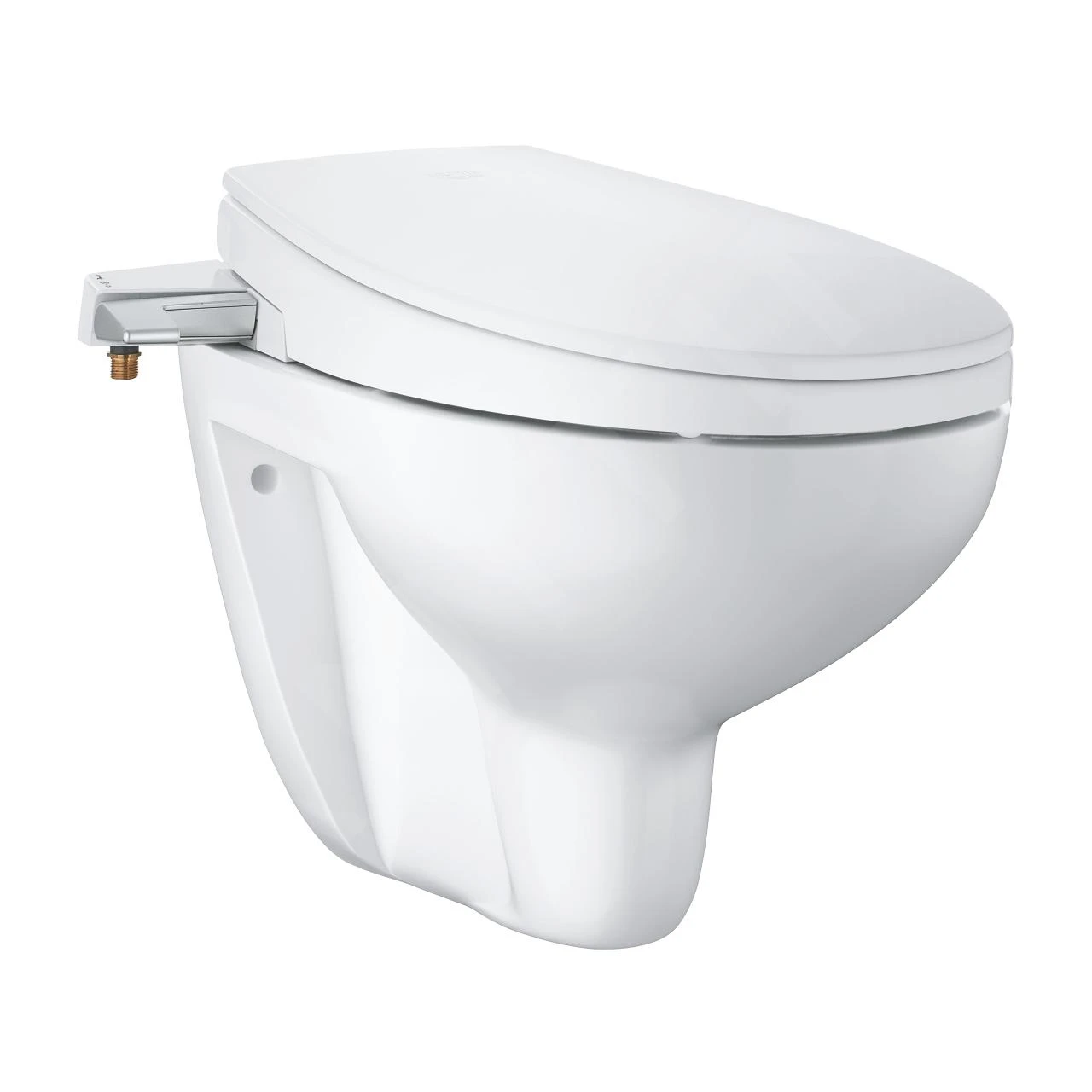 Grohe Bau Ceramic - Manuele Bidetzitting Inclusief Toiletpot, SoftClose, Alpine Wit 39651SH0 1 Grohe Bau Ceramic - Manuele Bidetzitting Inclusief Toiletpot, SoftClose, Alpine Wit 39651SH0