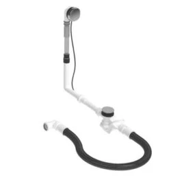 Duravit Toebehoren - Af- En Overloopgarnituur, Bowden, Chroom 792204000001000