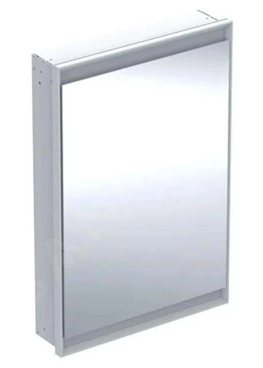 Geberit ONE - Spiegelkast Met LED-verlichting, 600x900x150 Mm, Scharnieren Links, Inbouw, Aluminium 505.800.00.1 1 Geberit ONE - Spiegelkast Met LED-verlichting, 600x900x150 Mm, Scharnieren Links, Inbouw, Aluminium 505.800.00.1