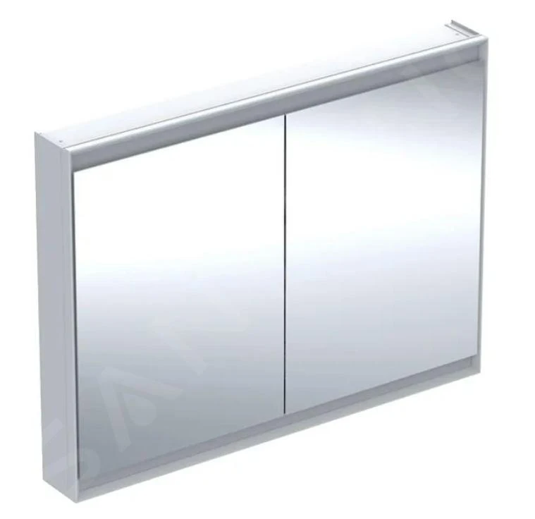 Geberit ONE - Spiegelkast Met LED-verlichting, 1200x900x150 Mm, 2 Deuren, Wit 505.815.00.2 1 Geberit ONE - Spiegelkast Met LED-verlichting, 1200x900x150 Mm, 2 Deuren, Wit 505.815.00.2