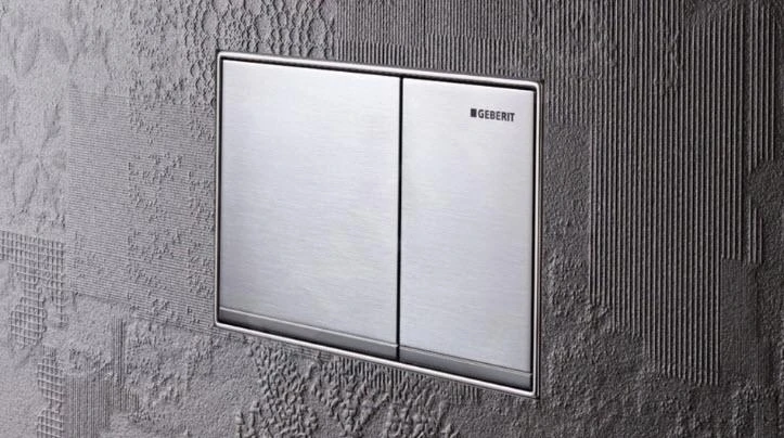 Geberit Omega60 - Bedieningsplaat OMEGA60, Geborsteld Chroom 115.081.GH.1 4 Geberit Omega60 - Bedieningsplaat OMEGA60, Geborsteld Chroom 115.081.GH.1 - Afbeelding 4