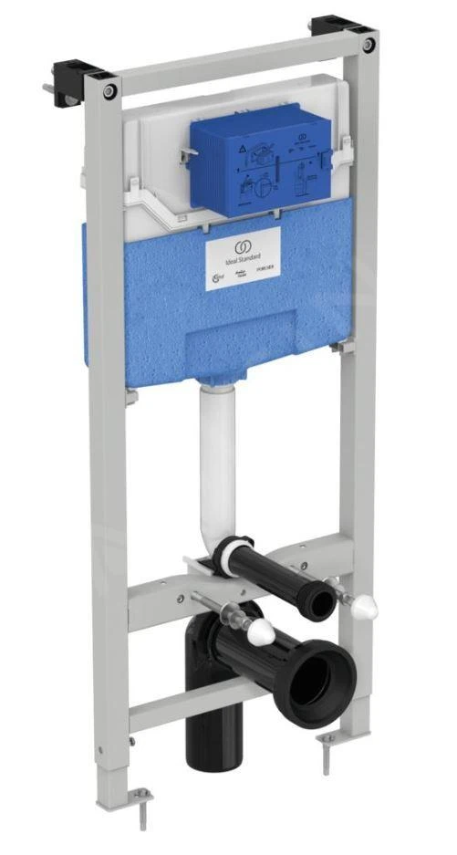 Ideal Standard ProSys - Toiletset- Inbouwreservoir, Closet, WC-zitting Bau Ceramic, Oleas M1 Bedieningsplaat, Rimless, SoftClose, Wit ProSys120M SP64 5 Ideal Standard ProSys - Toiletset- Inbouwreservoir, Closet, WC-zitting Bau Ceramic, Oleas M1 Bedieningsplaat, Rimless, SoftClose, Wit ProSys120M SP64 - Afbeelding 5