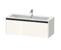 Duravit Ketho.2 - Wastafelkast 440x1210x480 Mm, 1 Lade, Glanzend Wit K25065022220000
