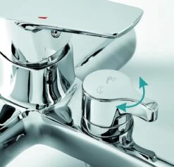 Novaservis Metalia 58 - Badkraan, Chroom 58020/1,0 -Badkamer Luxe d401e5072c06edf35aefe084