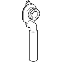 Geberit Toebehoren - Buissifon Voor Urinoir, D 50 Mm, Afvoer Verticaal, Alpine Wit 152.951.11.1 -Badkamer Luxe d4c344e2eadb8db5ba777d28