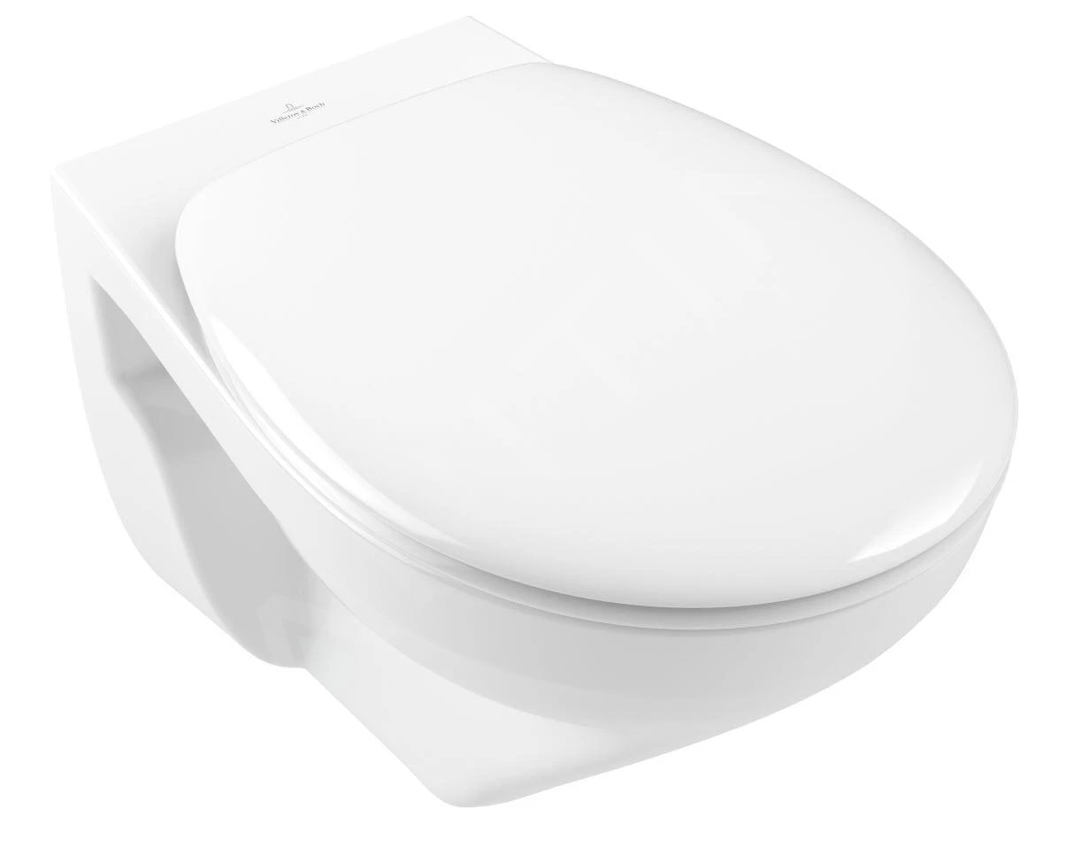 Villeroy & Boch O.novo - Hangend Toilet, DirectFlush, Alpine Wit 7682R001 1 Villeroy & Boch O.novo - Hangend Toilet, DirectFlush, Alpine Wit 7682R001