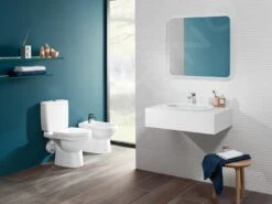 Villeroy & Boch O.novo - Staande Toiletpot, Afvoer Achteraan, DirectFlush, CeramicPlus, Alpine Wit 5661R0R1 -Badkamer Luxe d50454912e47fbe0f1ed290a 3