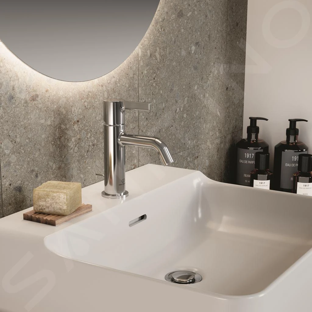 Ideal Standard Joy - Wastafelkraan Met Waste, Silver Storm BC775GN 3 Ideal Standard Joy - Wastafelkraan Met Waste, Silver Storm BC775GN - Afbeelding 3