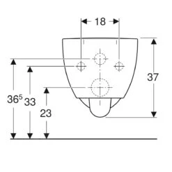 Geberit Selnova - Wandcloset, 530x355 Mm, Rimfree, Wit 500.694.01.2 -Badkamer Luxe d5f7622d7bda1d3b696c78c9