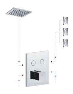 Paffoni Compact Box - Thermostatische Inbouwkraan, Voor 2 Uitgangen, Rvs CPT518ST 5 Paffoni Compact Box - Thermostatische Inbouwkraan, Voor 2 Uitgangen, Rvs CPT518ST -Badkamer Luxe d6117c50f43af8b7d5f2e9b8