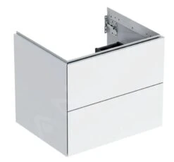 Geberit ONE - Wastafelonderkast 59x50x47 Cm, 2 Laden, Glanzend Wit 505.261.00.1